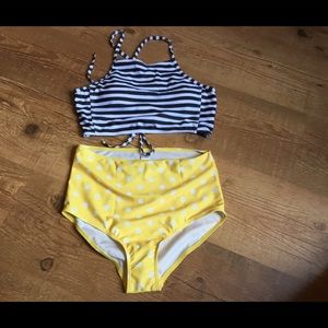 Beachsissi Striped/Polka Dot Two-Piece Bikini